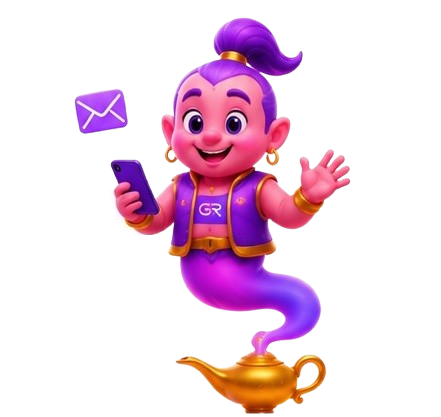 GiveRefer Genie waving
