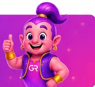 GiveRefer Genie giving a thumbs up